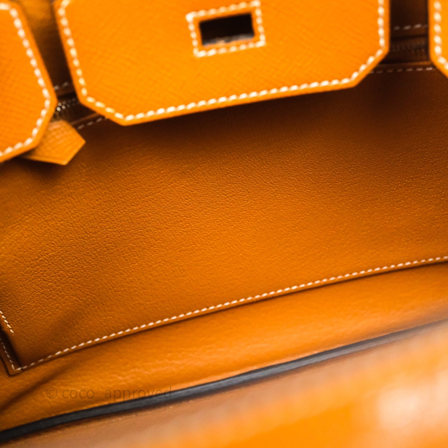 Hermes Birkin 30 Toffee Epsom Palladium Hardware