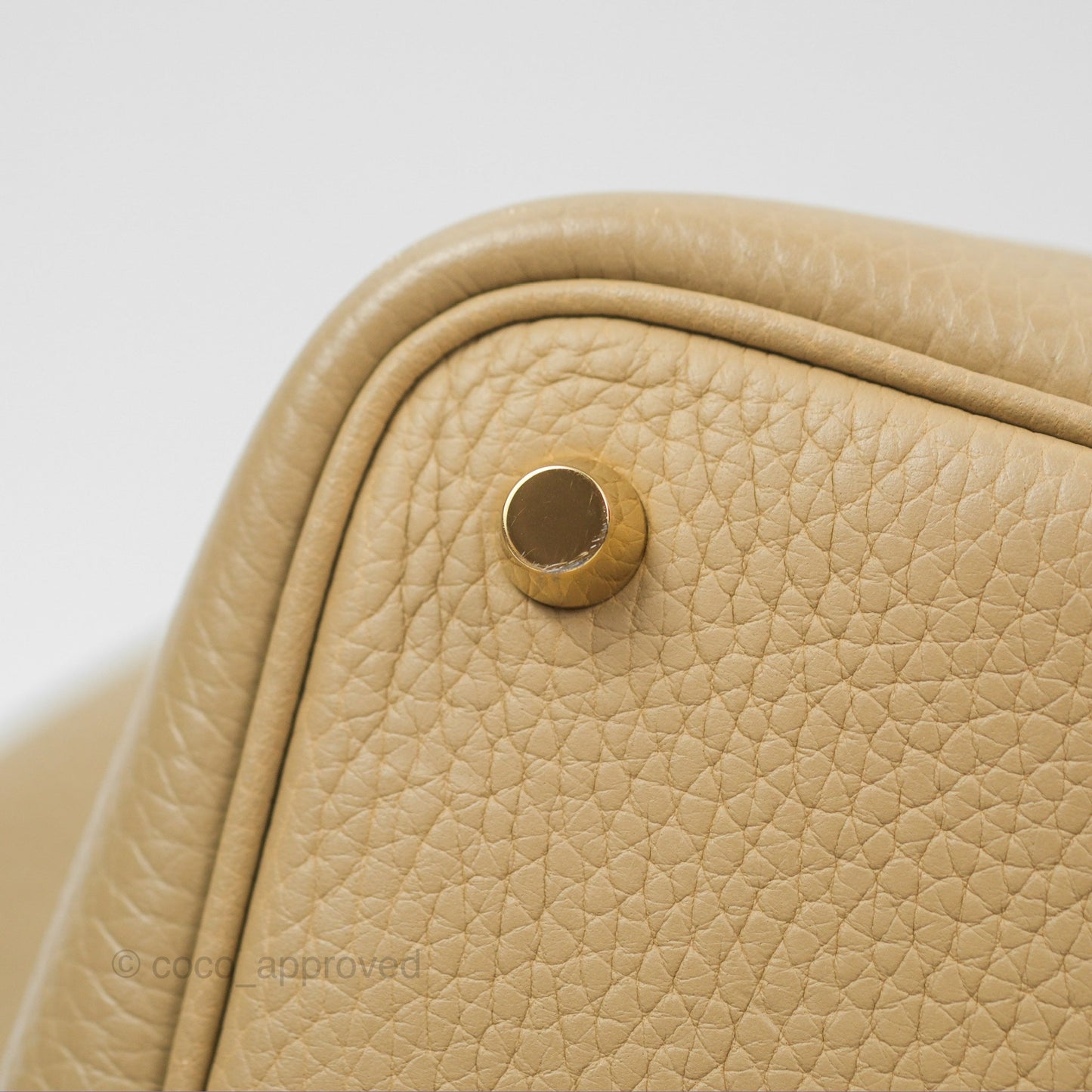 Hermès Picotin 18 Trench Clemence Gold Hardware