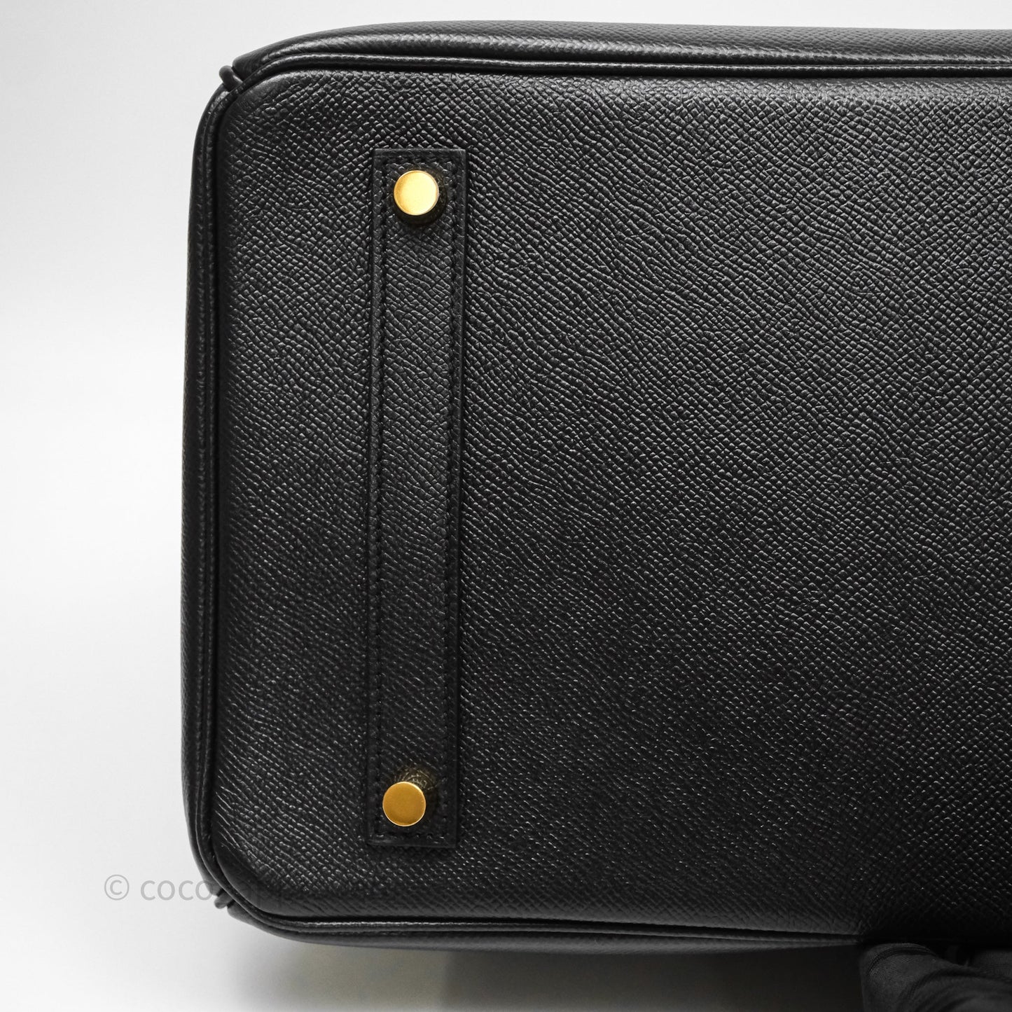 Hermès Birkin 35 Black Noir 89 Epsom Gold Hardware