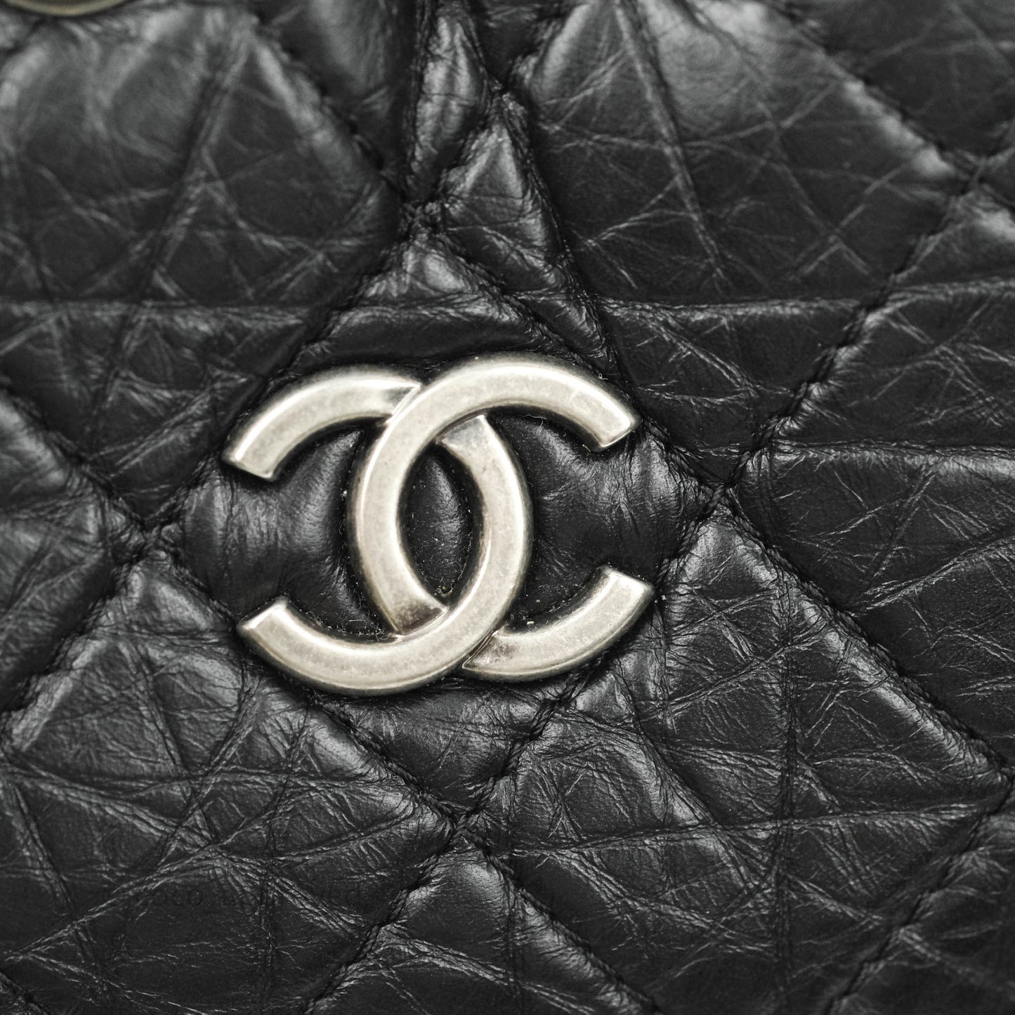 Chanel Small Gabrielle Backpack Black Aged Calfskin