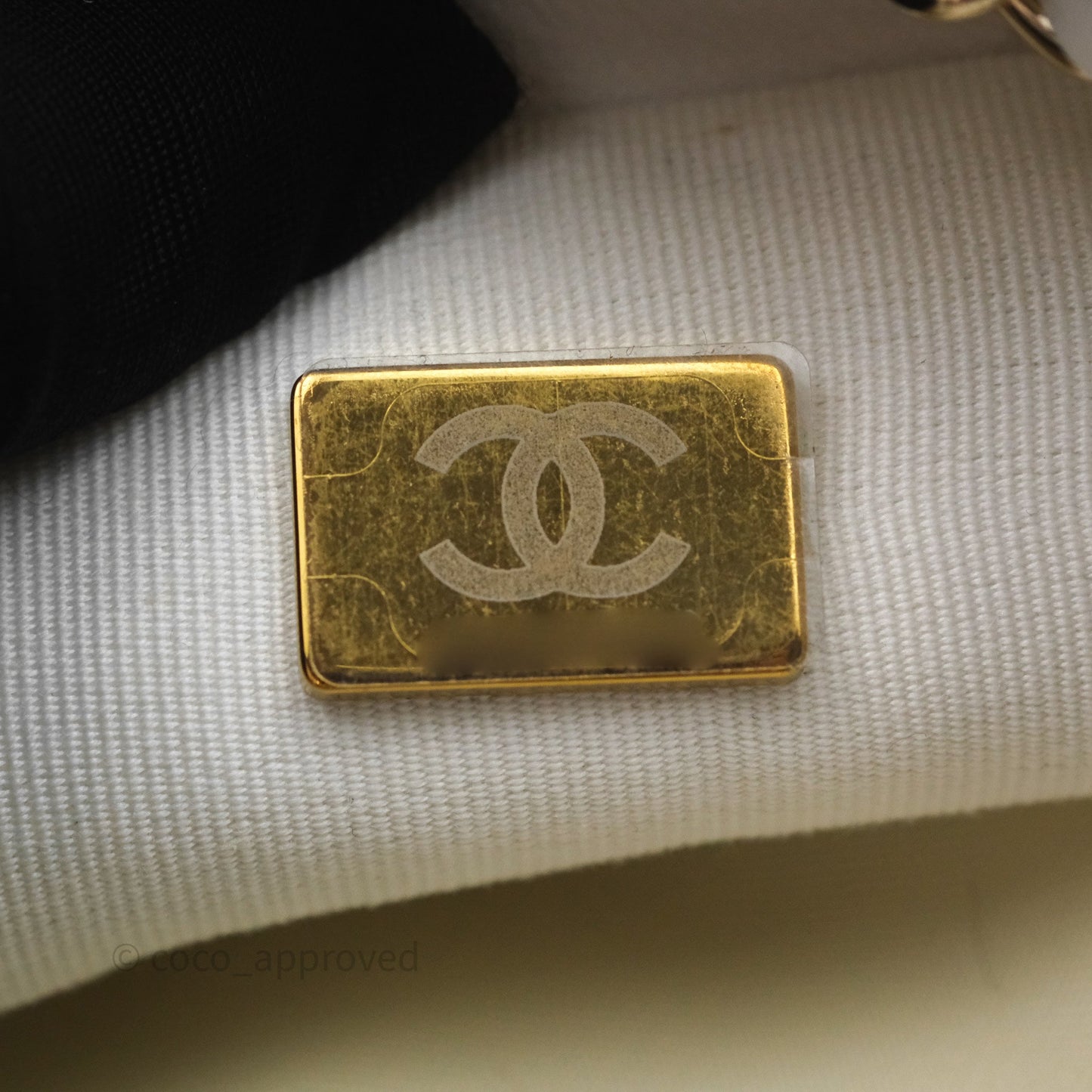 Chanel Quilted Drawstring Bucket Backpack White Calfskin Gold Hardware 24C