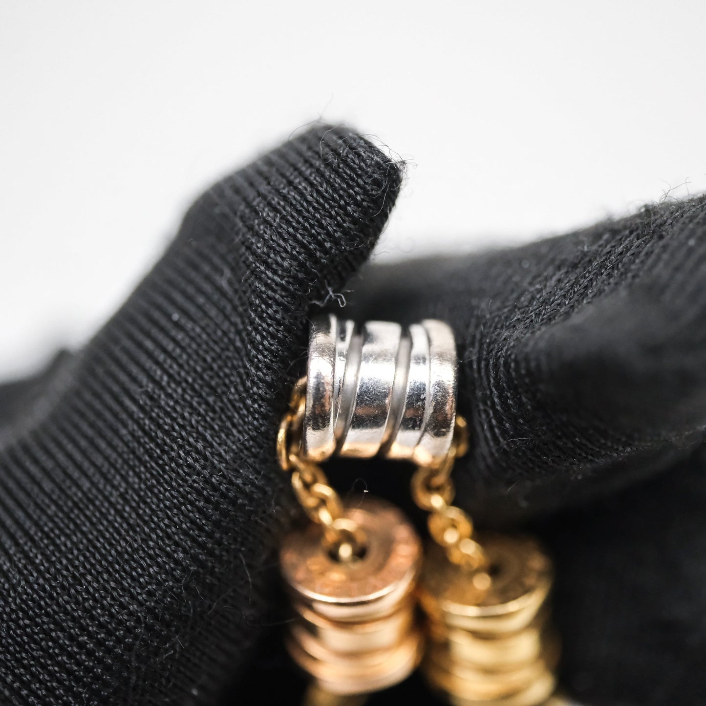 Bvlgari B.Zero1 18k Three Tone Gold Bracelet