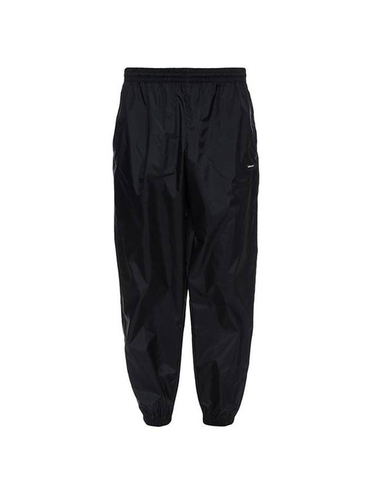 Luxury Balenciaga Logo Training Track Pants Black