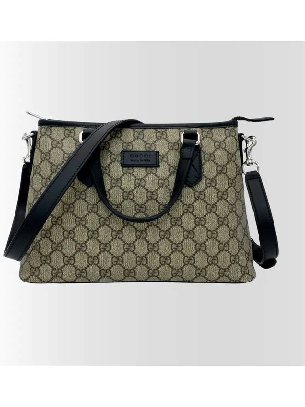 Luxury Gucci Trending 2025 GG Supreme Small Canvas Tote Bag Beige