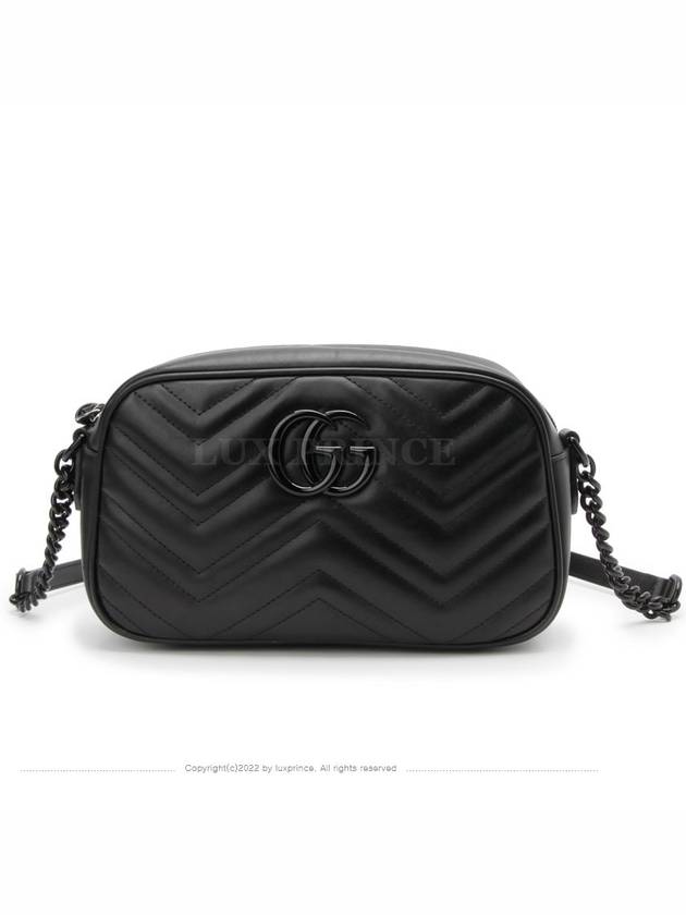 Luxury Gucci Trending 2025 Marmont Small Shoulder Black 447632 1203rv