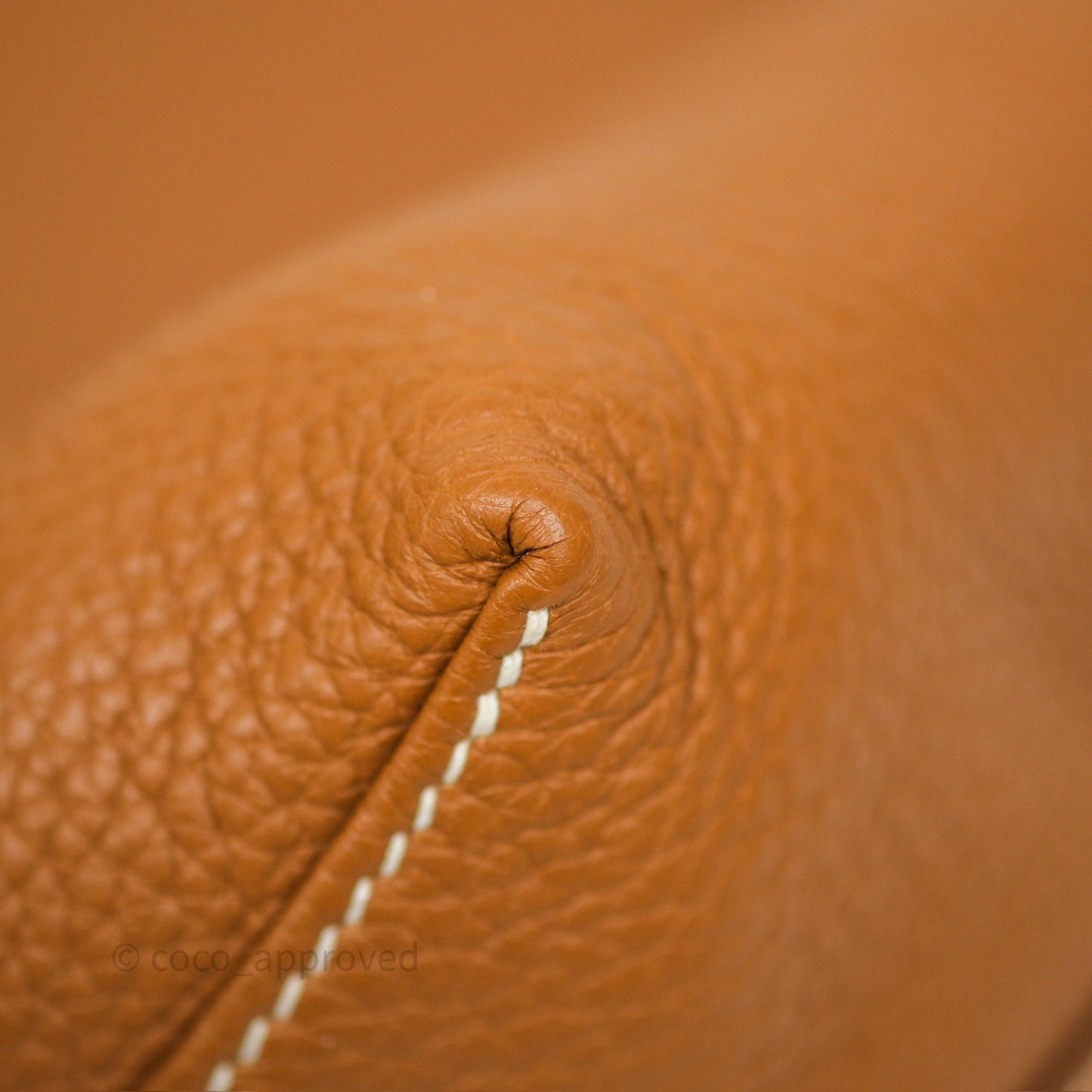Hermès Double Sens Tote 36 Gold/ Orange Clemence
