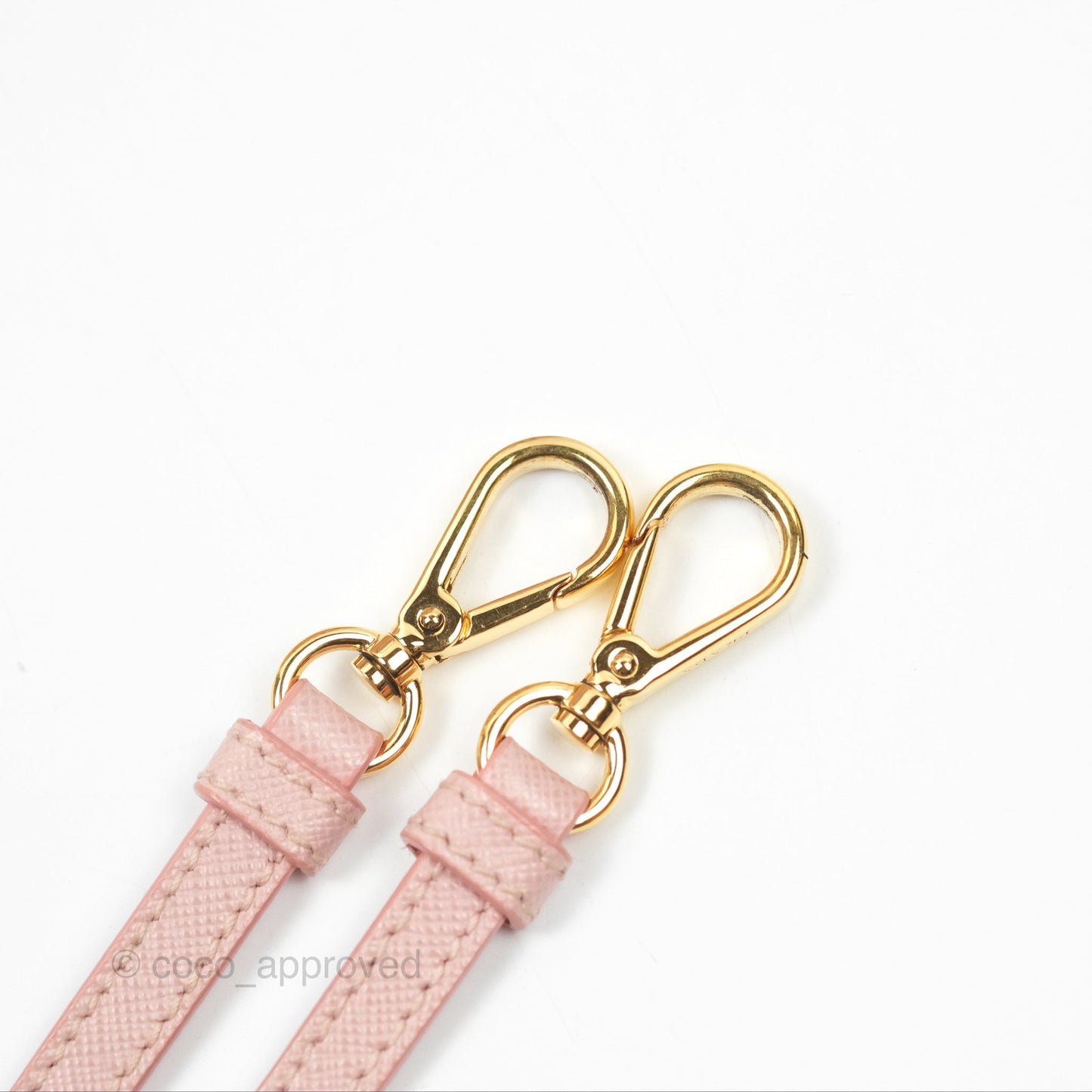 Prada Small Promenade Bag Saffiano Lux Light Pink