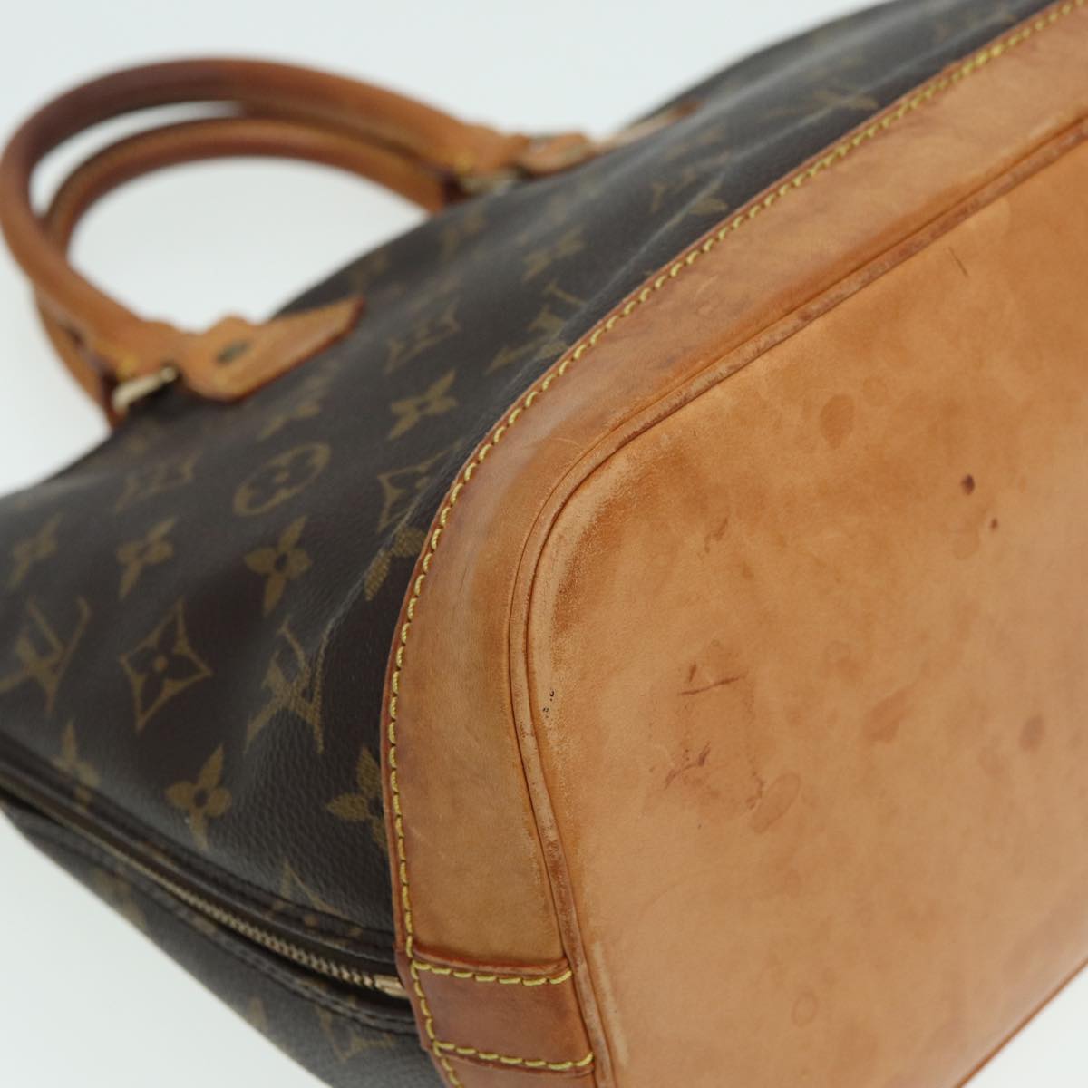 LOUIS VUITTON Monogram Alma Hand Bag M51130 LV 81058