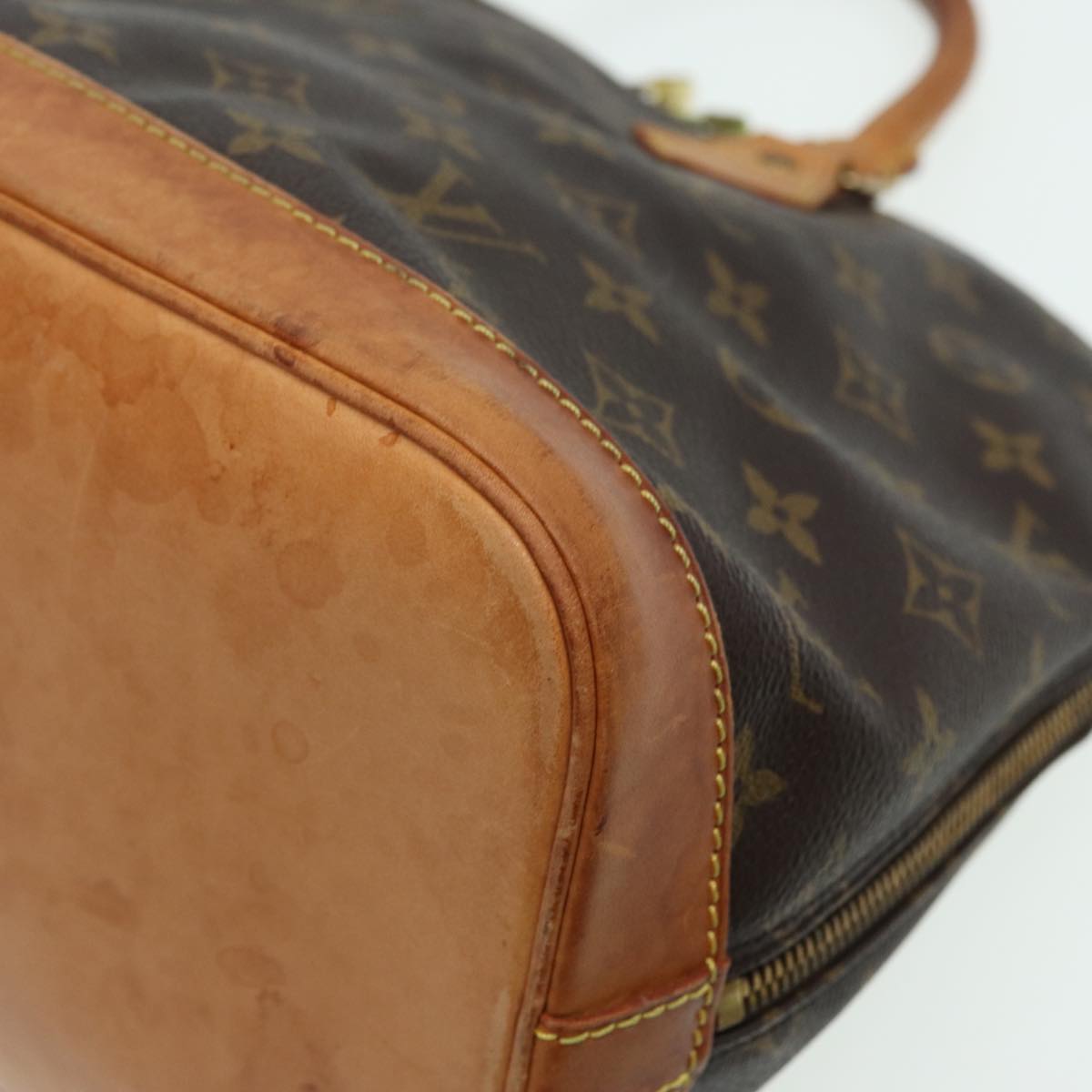 LOUIS VUITTON Monogram Alma Hand Bag M51130 LV 81058