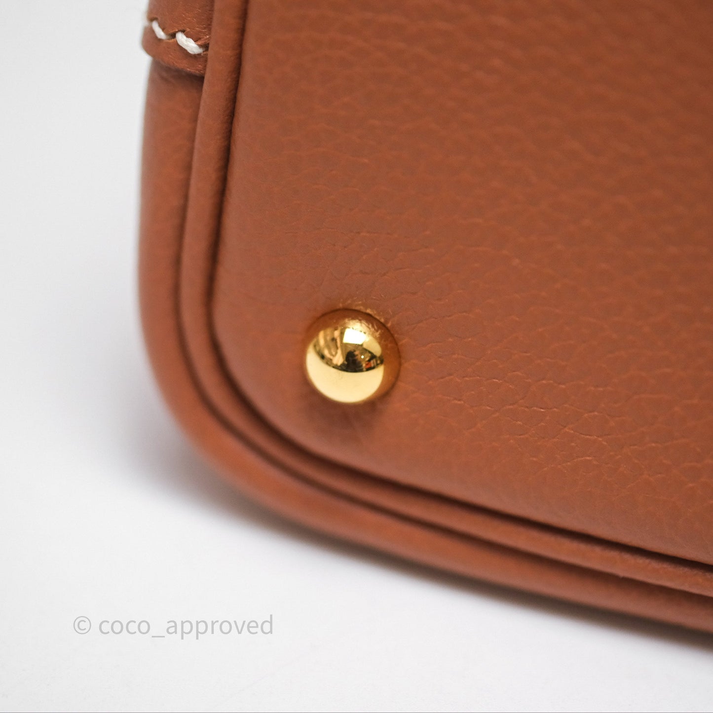 Hermès Bolide Mini 1923 Gold 37 Evercolor Gold Hardware