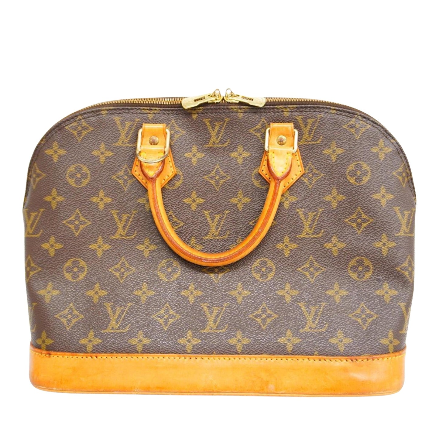 Louis Vuitton Alma  Canvas Handbag ()