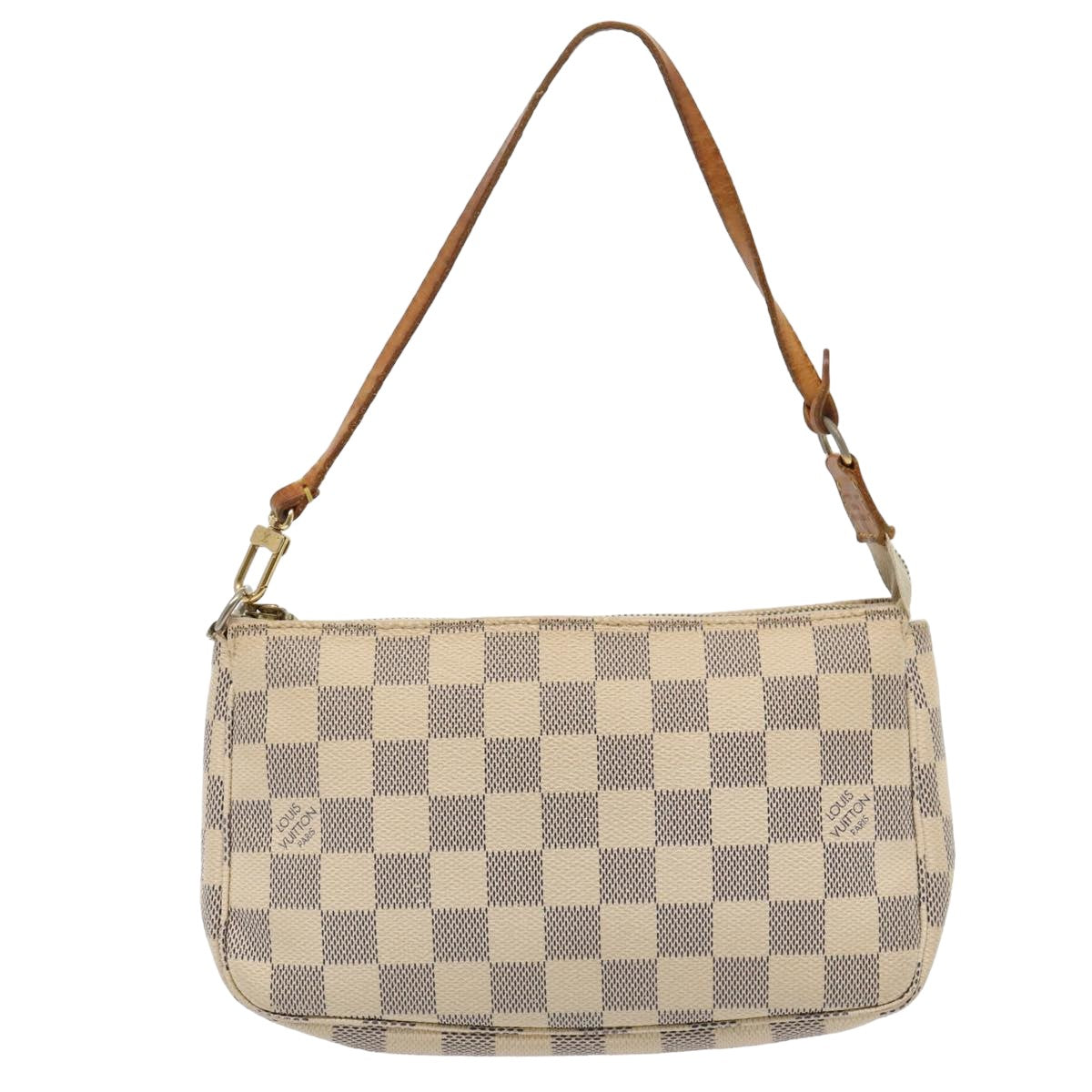 LOUIS VUITTON Damier Azur Pochette Accessoires Pouch N51986 LV 81074