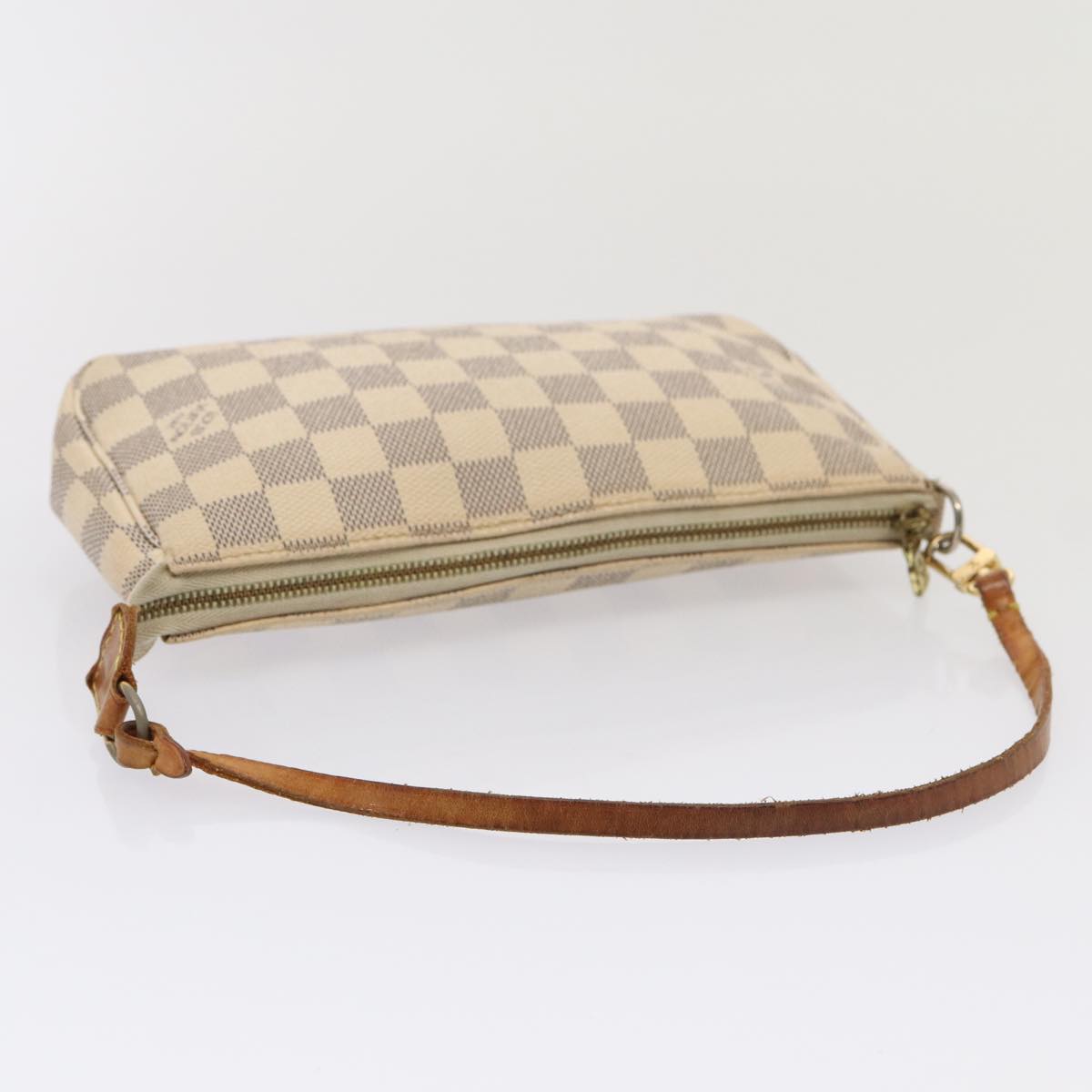 LOUIS VUITTON Damier Azur Pochette Accessoires Pouch N51986 LV 81074