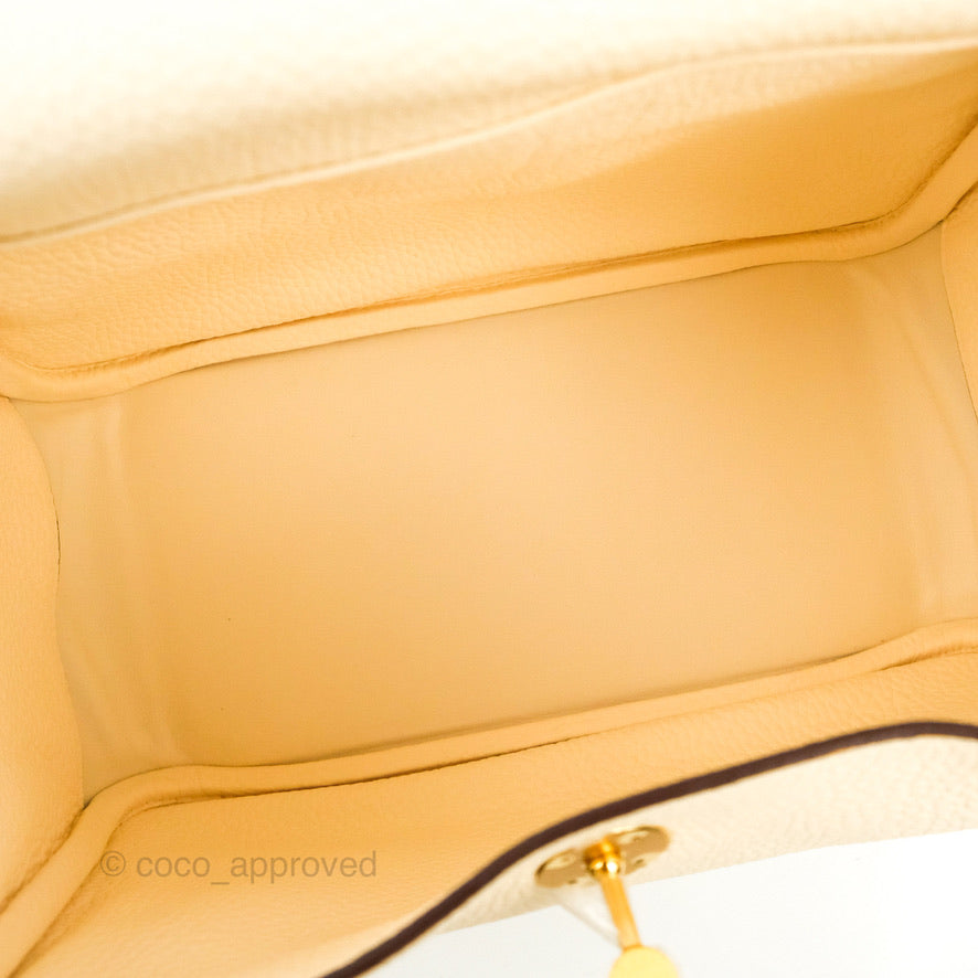 Hermès Lindy 26 Nata Clemence Gold Hardware