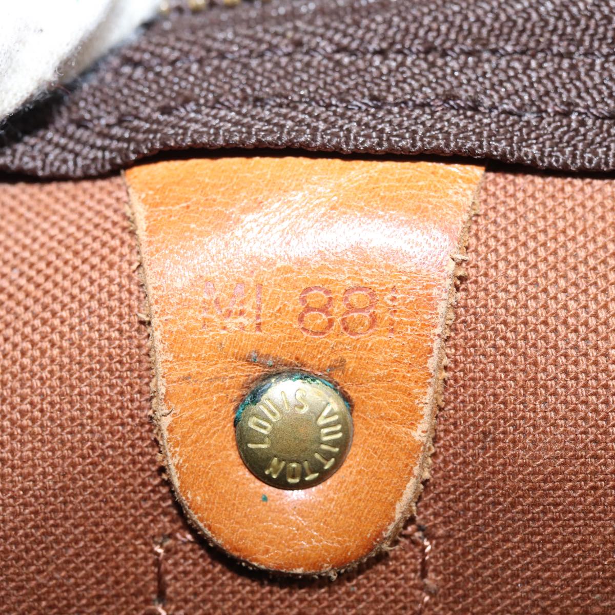 LOUIS VUITTON Monogram Keepall 60 Boston Bag M41422 LV 81091