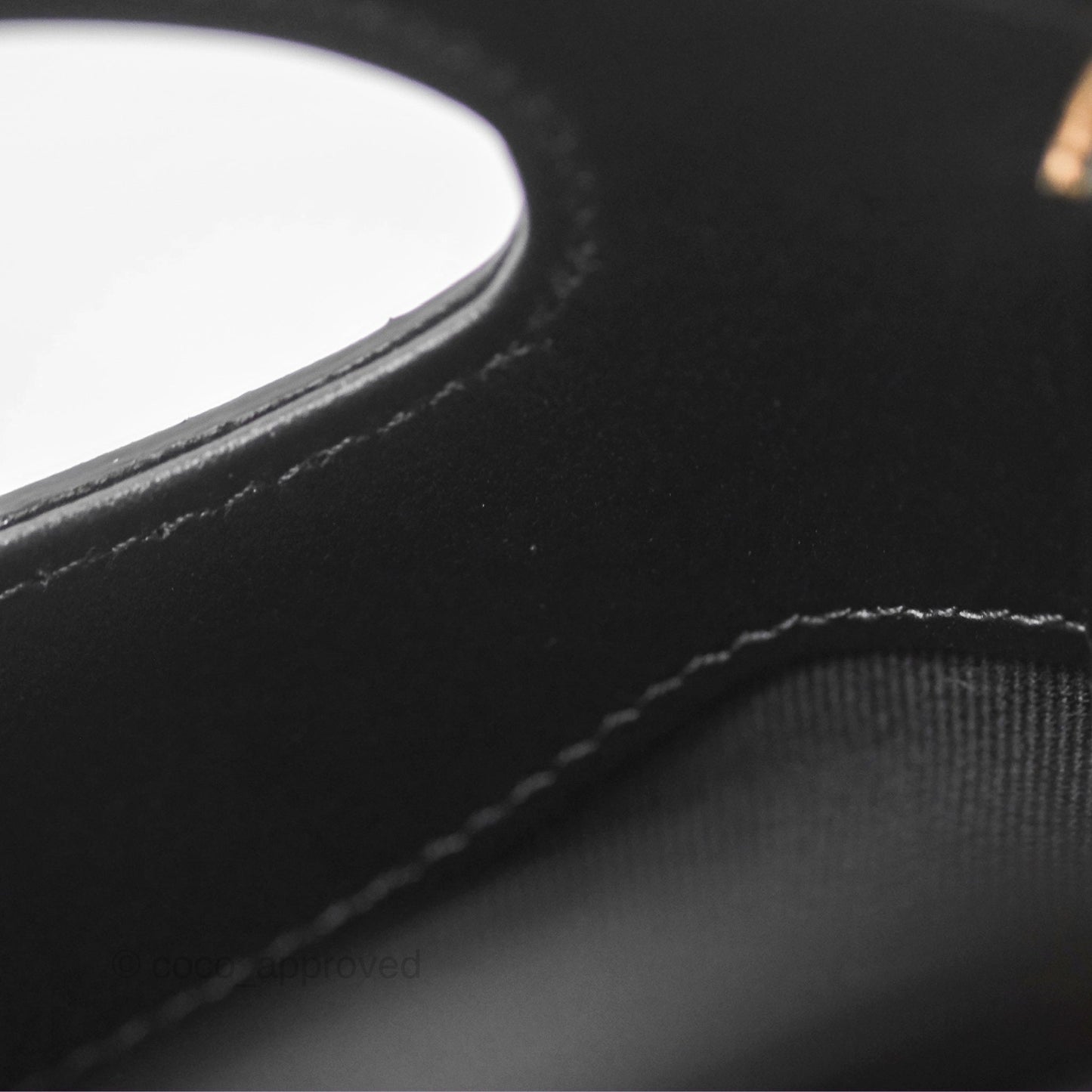 Chanel Nano 31 Black Shiny Calfskin Gold Hardware