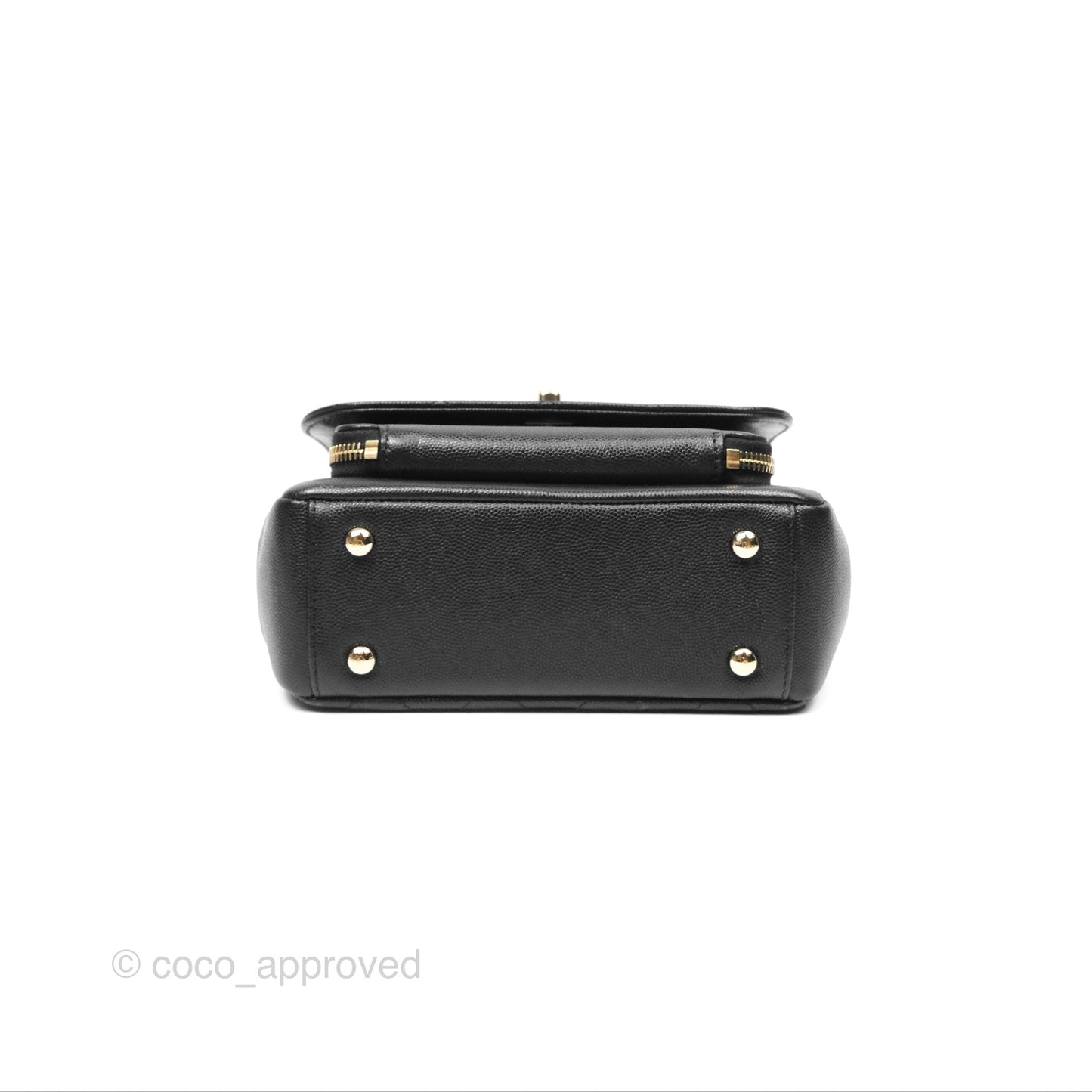 Chanel Quilted Small Business Affinity Flap Black Caviar Gold Hardware
