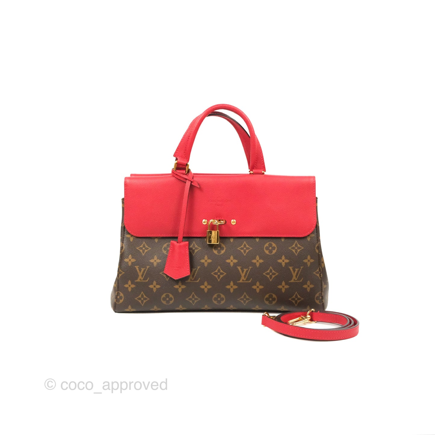 Louis Vuitton Venus Monogram Cherry Red
