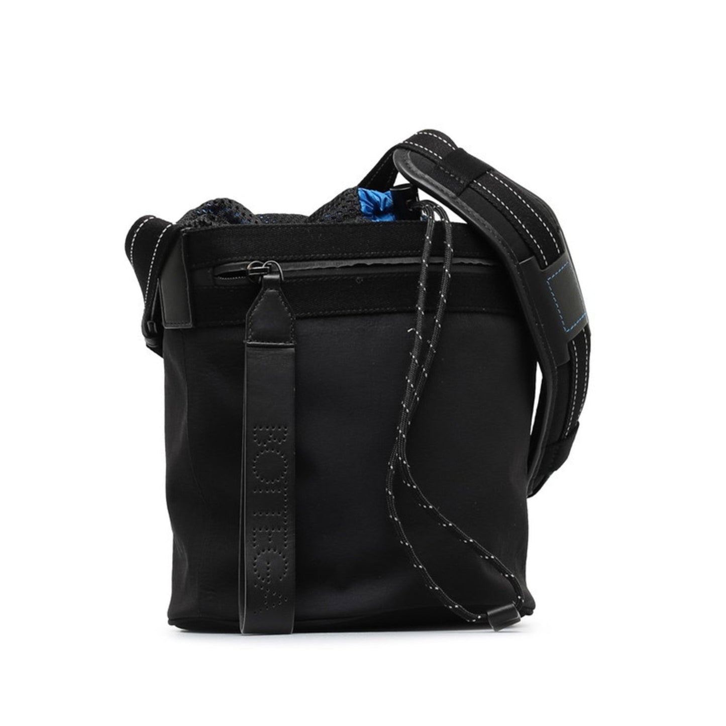 Luxury Bottega Veneta  blue Mesh Pouch Shoulder Bag ()