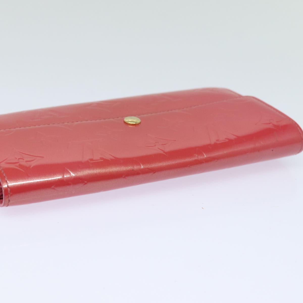 LOUIS VUITTON Vernis Portefeiulle Sarah Wallet Fran Boise M9140F LV 81228