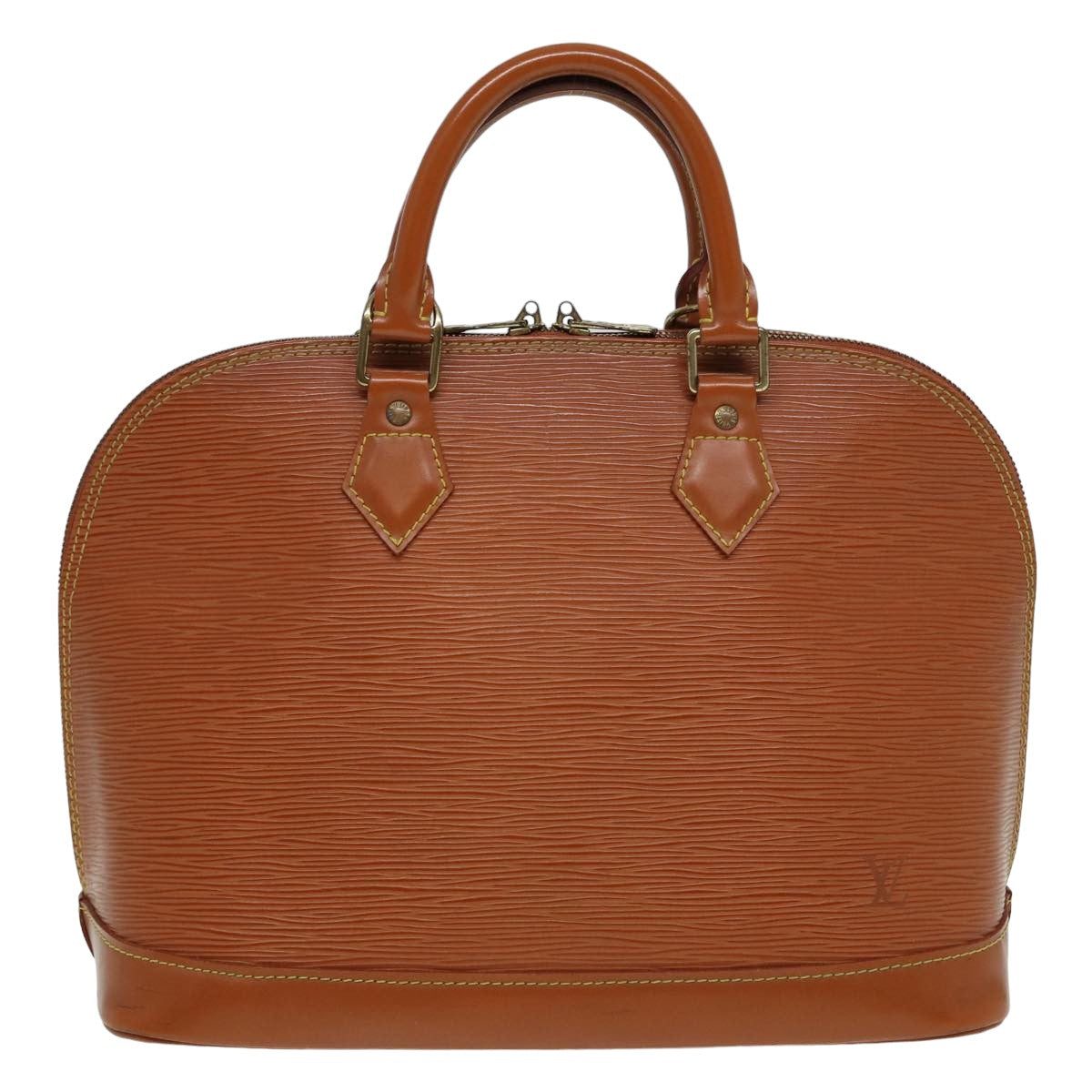 LOUIS VUITTON Epi Alma Hand Bag Zipangu Gold M54148 LV 81261