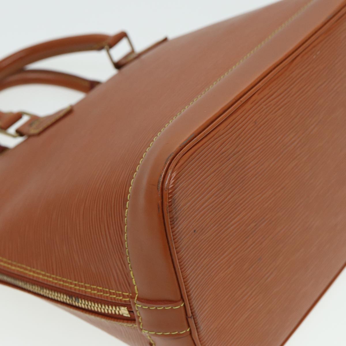 LOUIS VUITTON Epi Alma Hand Bag Zipangu Gold M54148 LV 81261