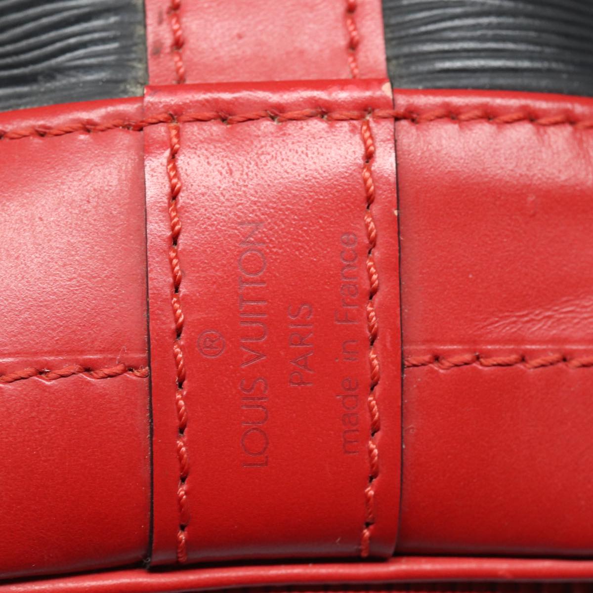 LOUIS VUITTON Epi Noe Shoulder Bag By color Black Red M44017 LV 81263