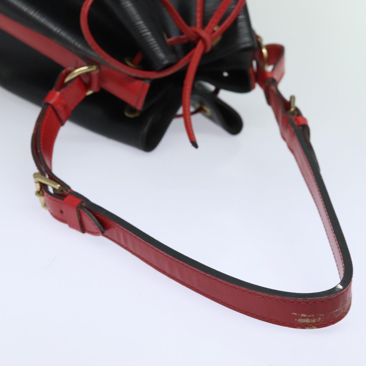 LOUIS VUITTON Epi Noe Shoulder Bag By color Black Red M44017 LV 81263