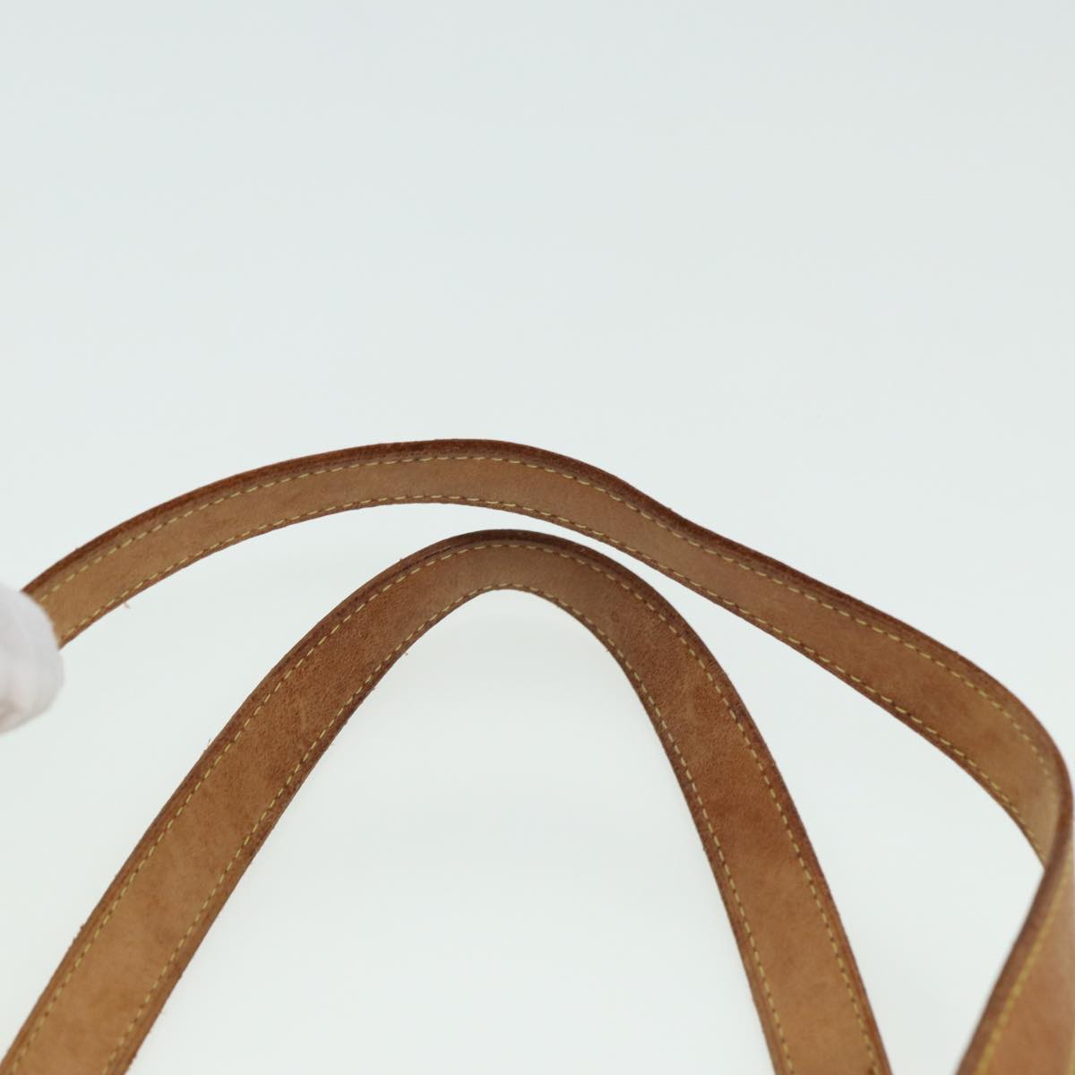 LOUIS VUITTON Monogram Vernis Houston Hand Bag Beige M91004 LV 81273