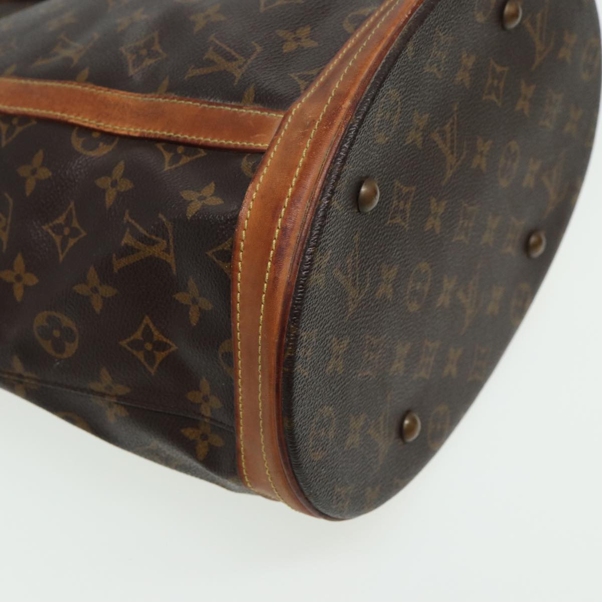 LOUIS VUITTON Monogram Bucket GM Shoulder Bag M42236 LV 81287