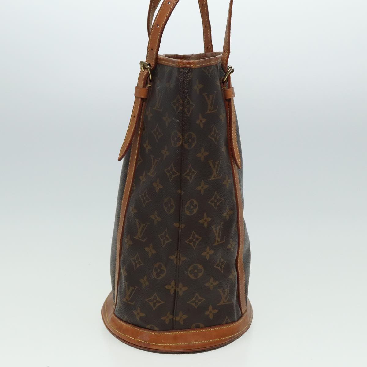 LOUIS VUITTON Monogram Bucket GM Shoulder Bag M42236 LV 81287