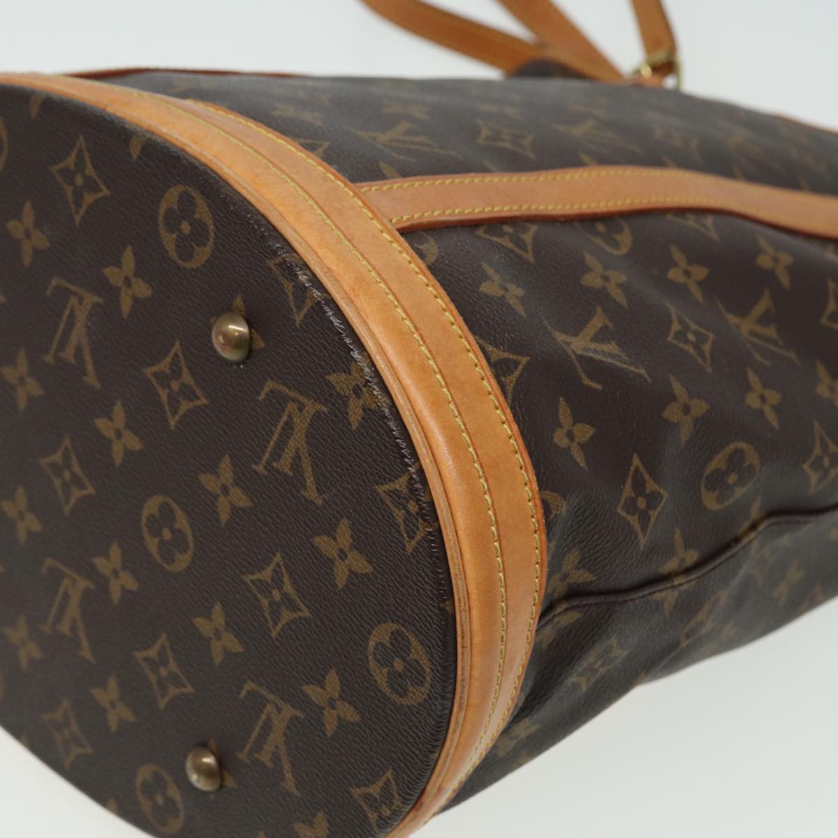 LOUIS VUITTON Monogram Bucket GM Shoulder Bag M42236 LV 81288