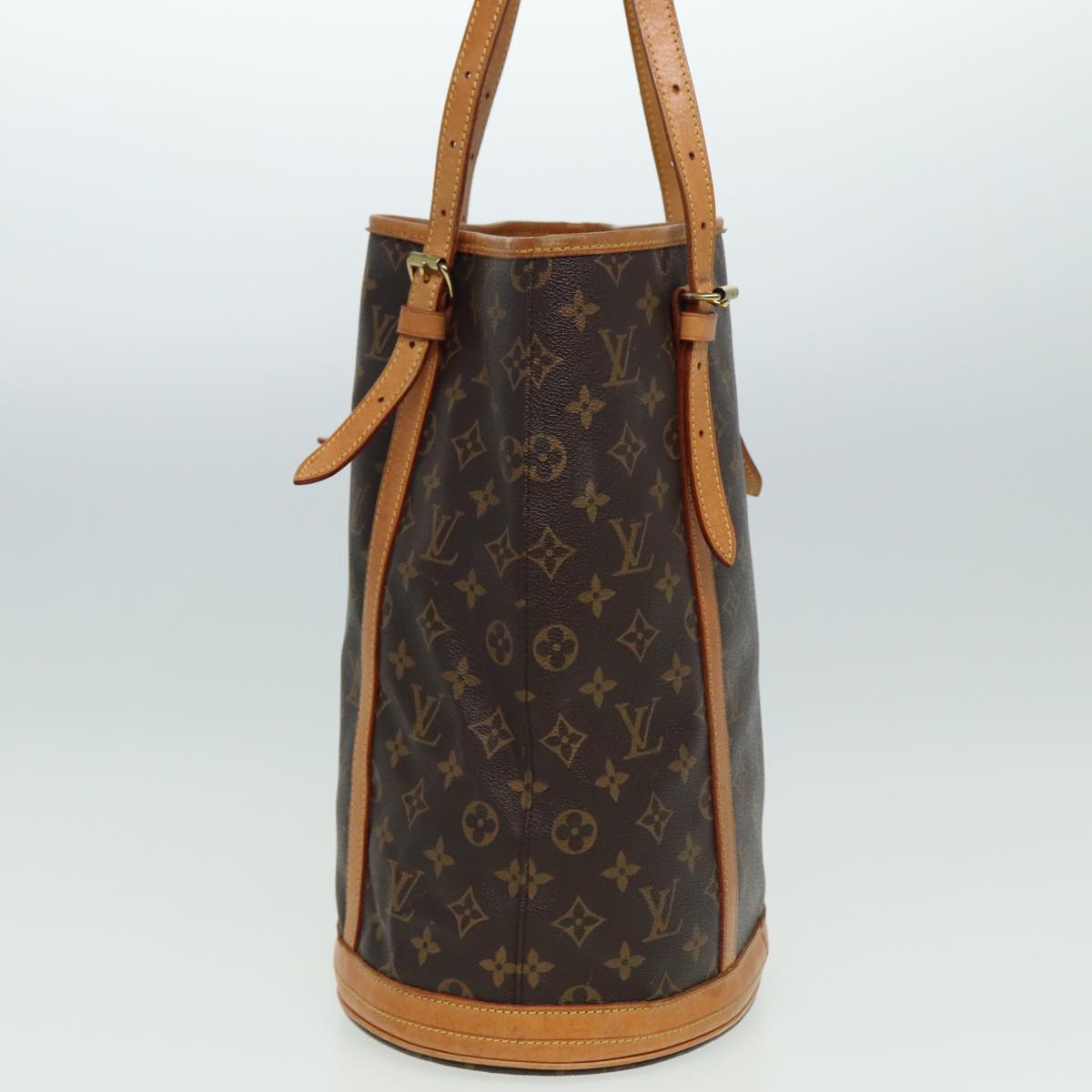 LOUIS VUITTON Monogram Bucket GM Shoulder Bag M42236 LV 81288