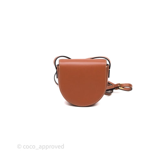 Celine Mini Besace Cuir Triomphe Tan Smooth Calfskin