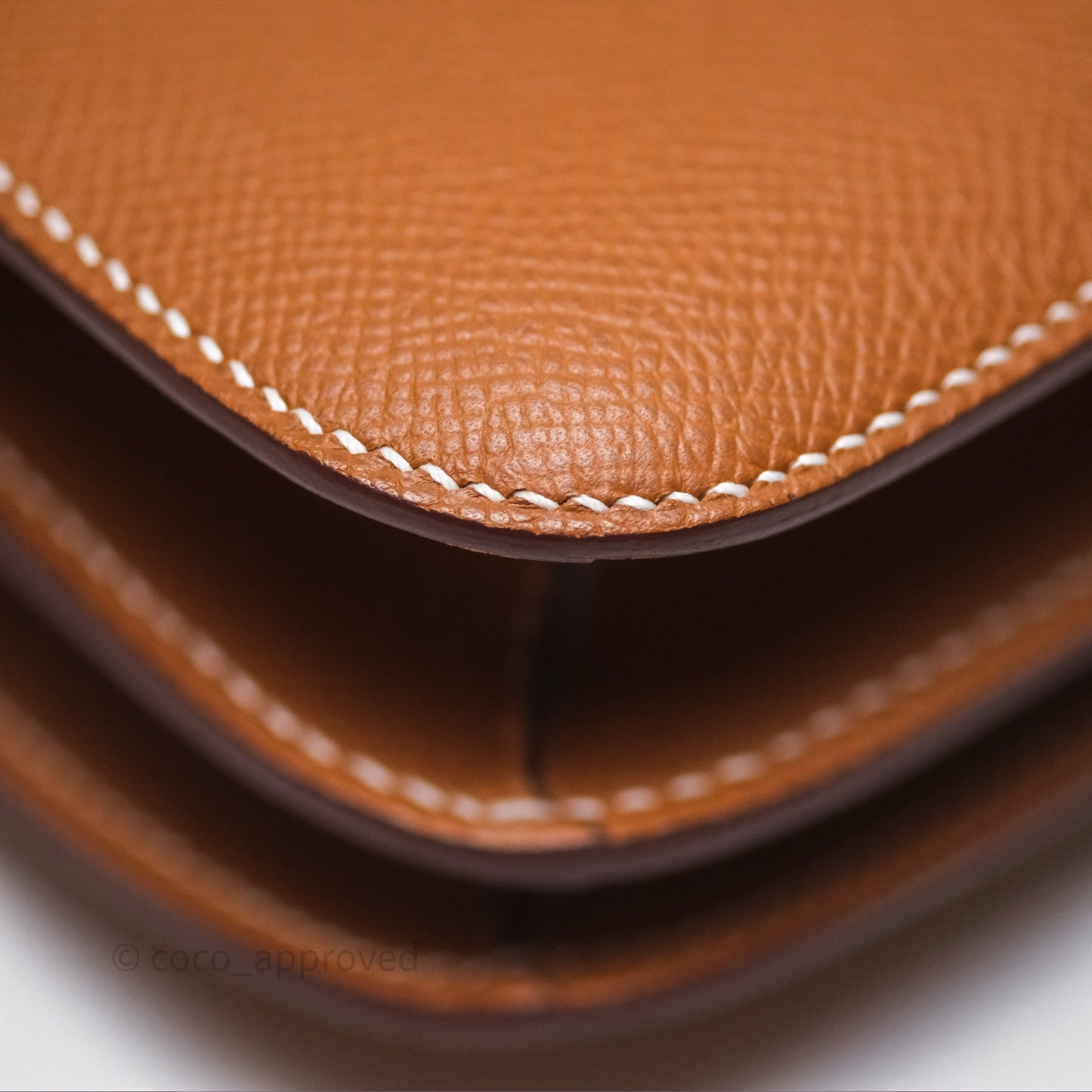 Hermès Constance Mini 18 Gold Epsom Palladium Hardware