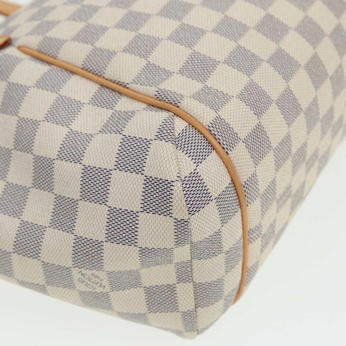LOUIS VUITTON Damier Azur Totally PM Tote Bag N41280 LV 81309