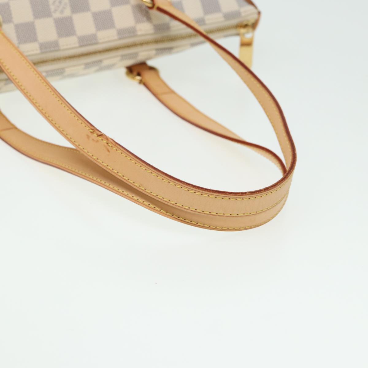 LOUIS VUITTON Damier Azur Totally PM Tote Bag N41280 LV 81309