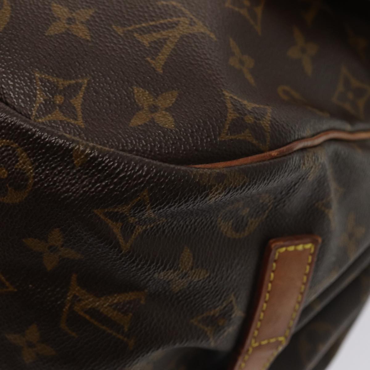 LOUIS VUITTON Monogram Saumur 35 Shoulder Bag M42254 LV 81311