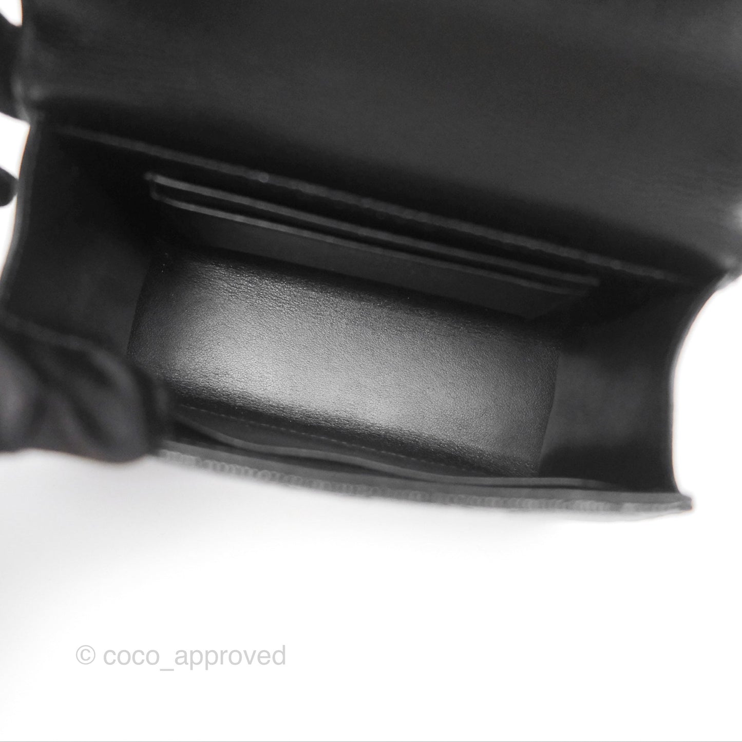 Chanel Kelly Clutch With Chain Black Caviar Gold Hardware