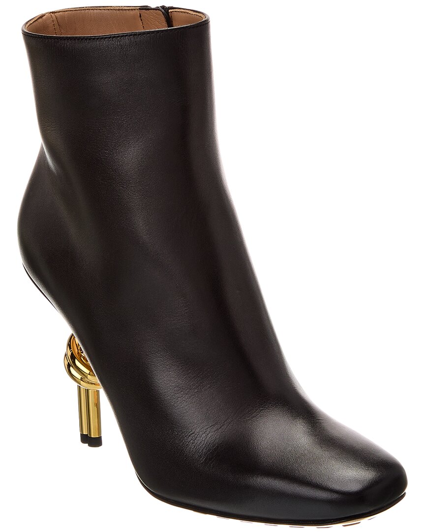 Luxury Bottega Veneta Knot Leather Bootie