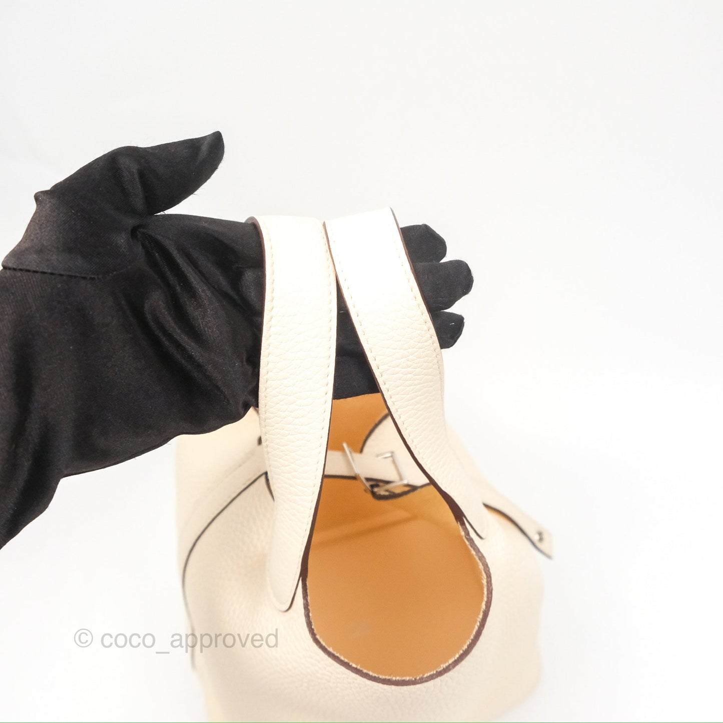 Hermès Picotin Lock 18 Nata I2 Clemence Palladium Hardware
