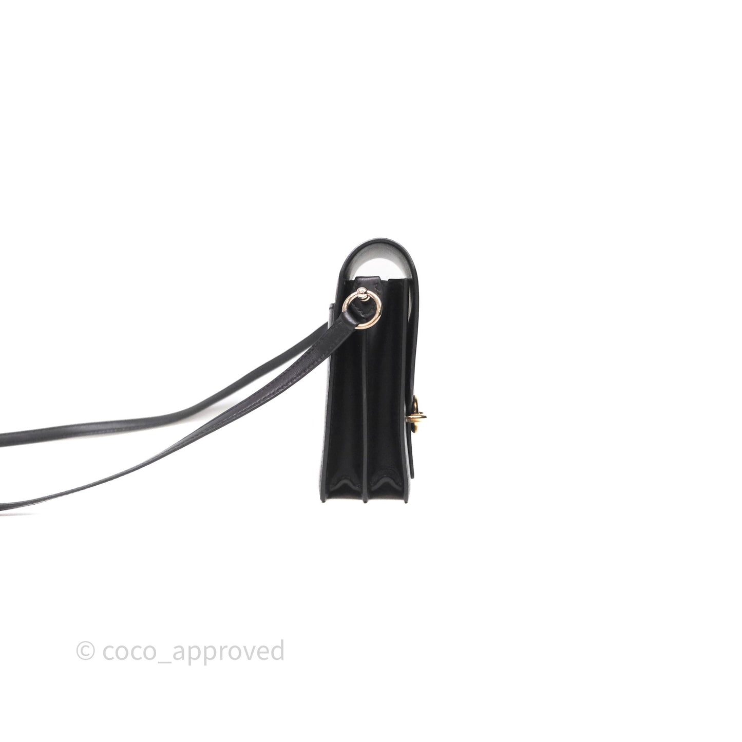 Hermès Roulis Mini 18 Black Noir 89 Palladium Hardware