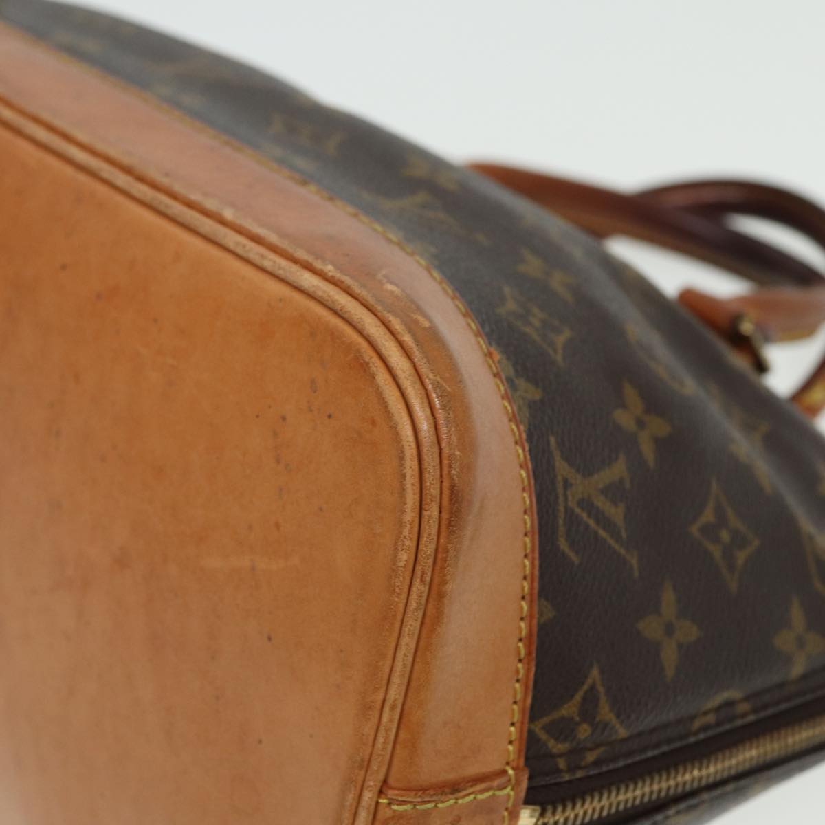 LOUIS VUITTON Monogram Alma Hand Bag M51130 LV 81419