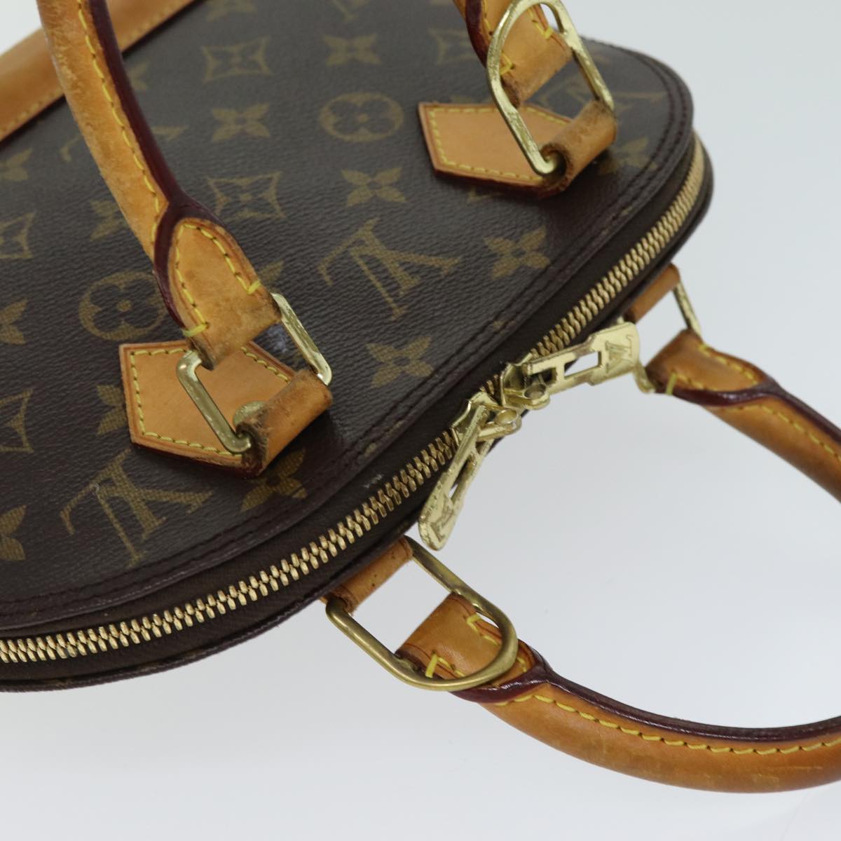 LOUIS VUITTON Monogram Alma BB Hand Bag 2way M53152 LV 81420
