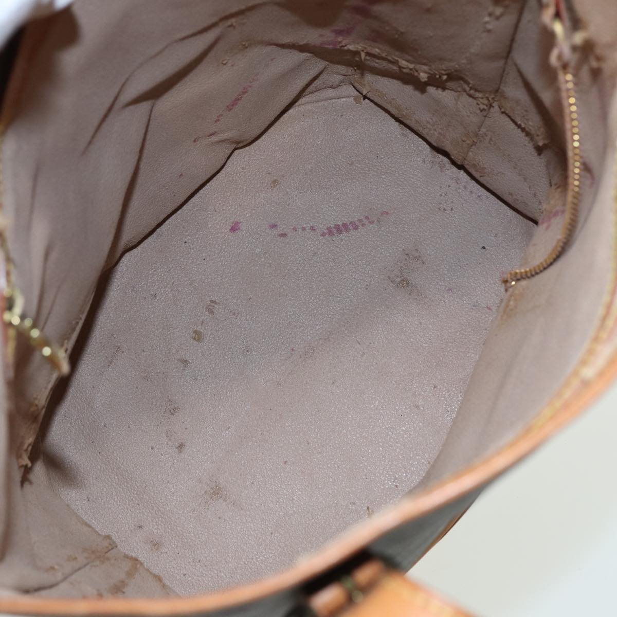 LOUIS VUITTON Monogram Bucket GM Shoulder Bag M42236 LV 81430