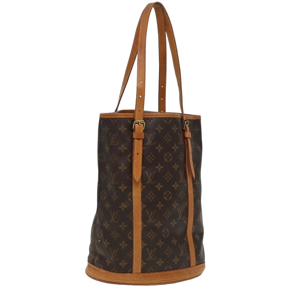 LOUIS VUITTON Monogram Bucket GM Shoulder Bag M42236 LV 81430