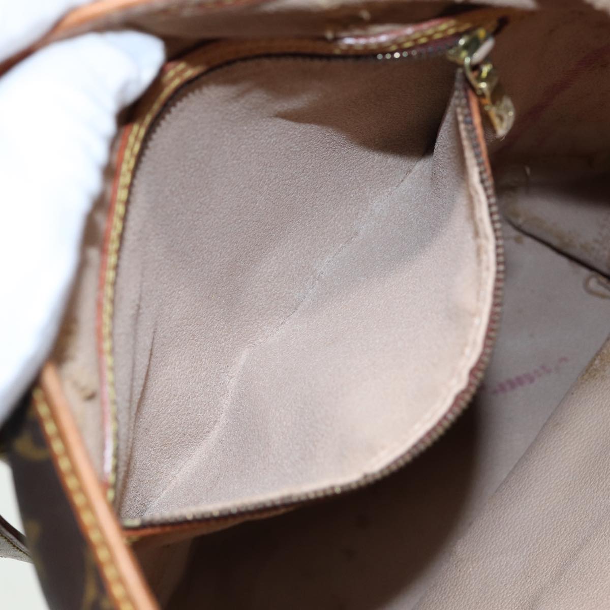 LOUIS VUITTON Monogram Bucket GM Shoulder Bag M42236 LV 81430