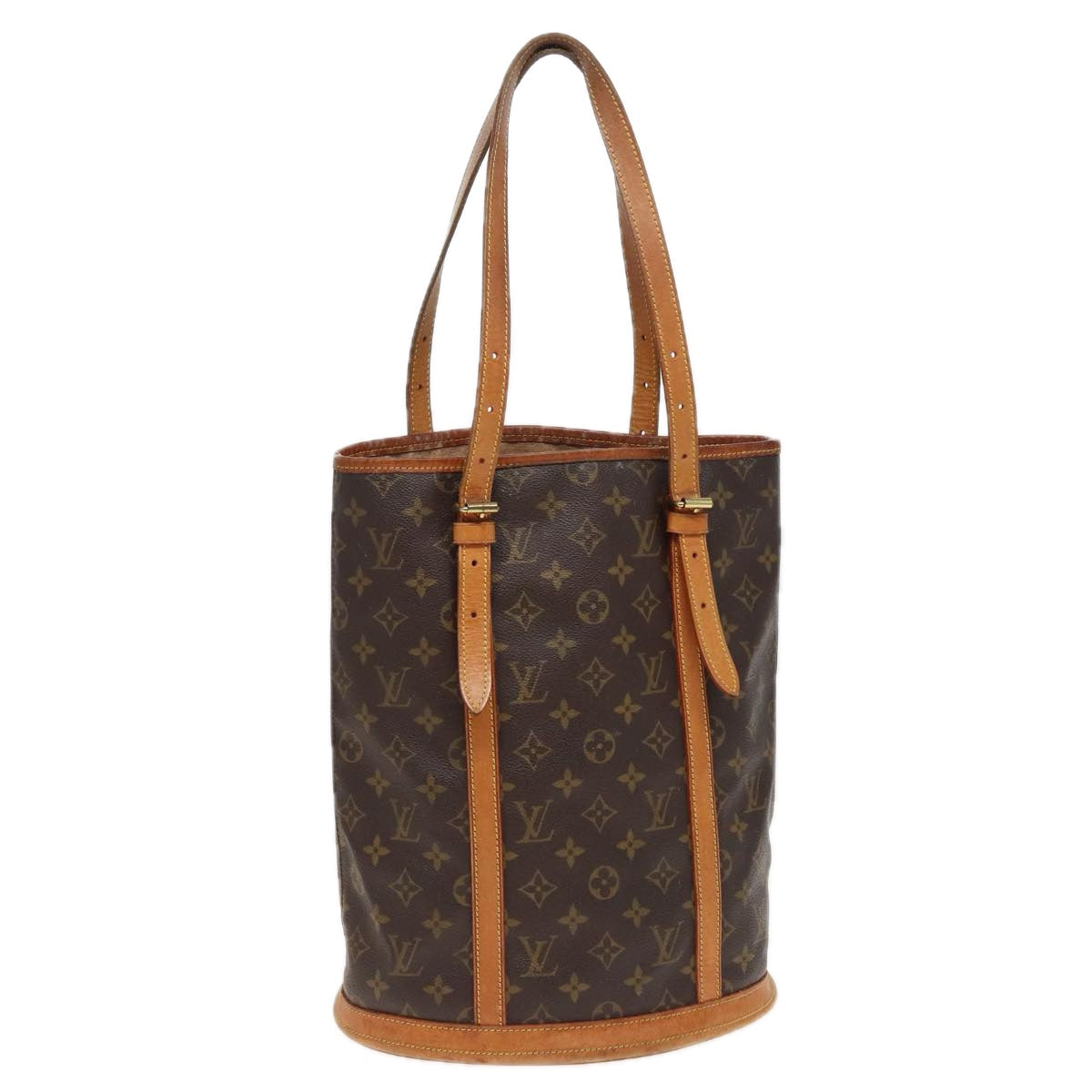 LOUIS VUITTON Monogram Bucket GM Shoulder Bag M42236 LV 81431