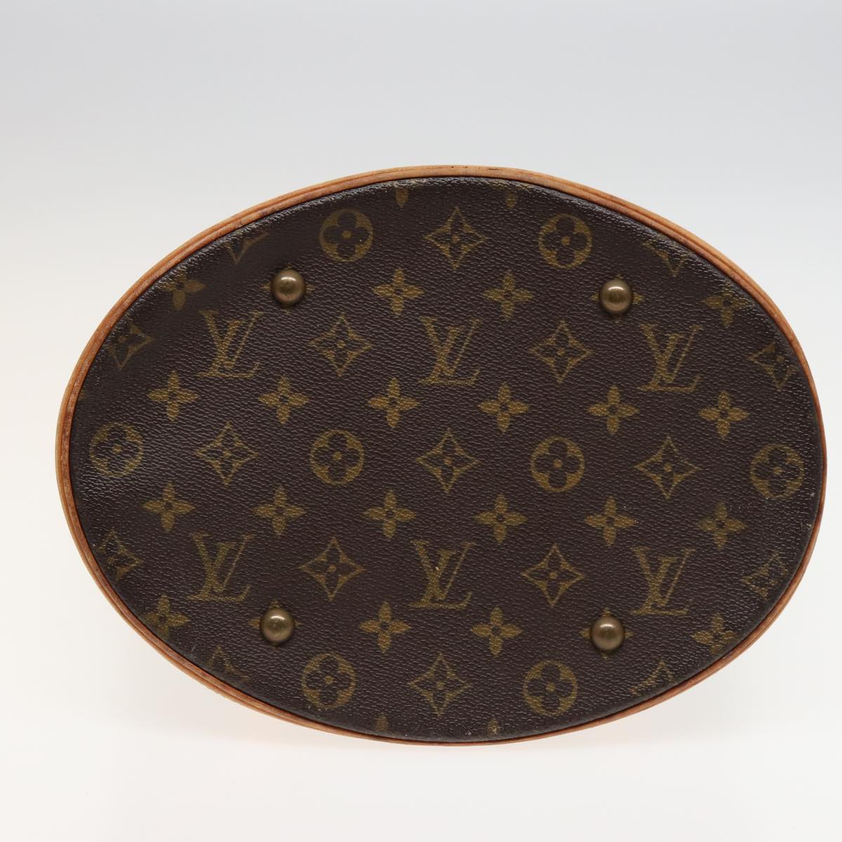 LOUIS VUITTON Monogram Bucket GM Shoulder Bag M42236 LV 81431