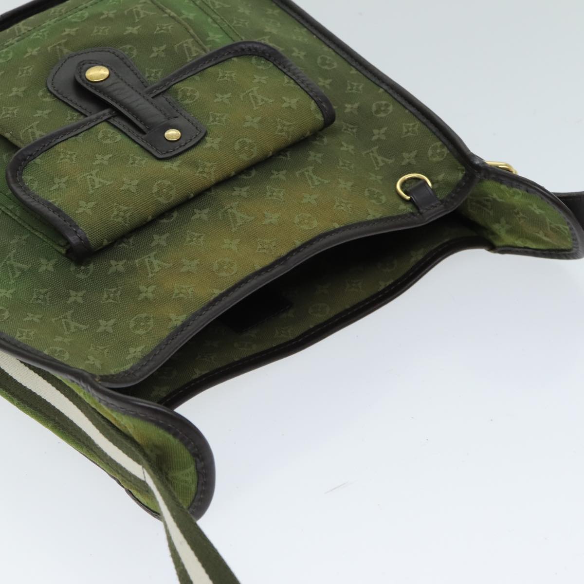 LOUIS VUITTON Monogram Mini Besace Mary Kate Bag TST Khaki M92322 LV 81434